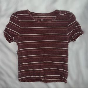 American eagle cropped crew neck tee. Size medium